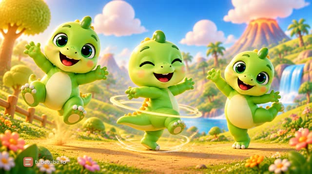 Scene 15 - Baby Dino Dance