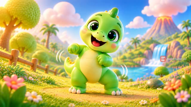 Scene 16 - Baby Dino Dance