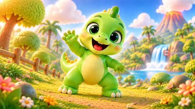 Scene 18 - Baby Dino Dance