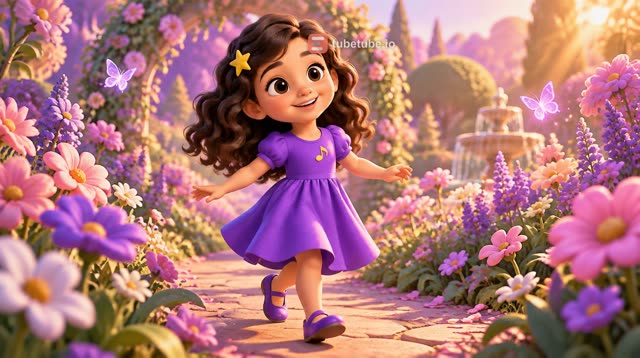 Scene 1 - In the Garden with Little Friends 🦋🌸