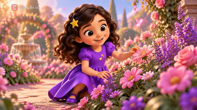 Scene 3 - In the Garden with Little Friends 🦋🌸