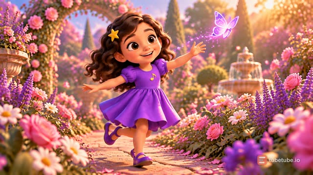 Scene 4 - In the Garden with Little Friends 🦋🌸
