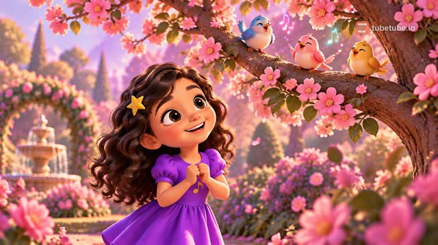 Scene 5 - In the Garden with Little Friends 🦋🌸