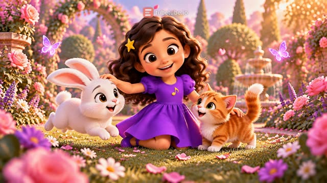 Scene 6 - In the Garden with Little Friends 🦋🌸