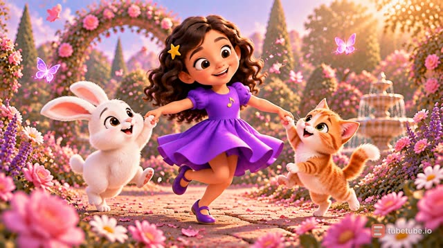 Scene 8 - In the Garden with Little Friends 🦋🌸