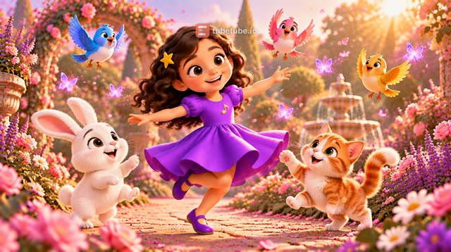 Scene 9 - In the Garden with Little Friends 🦋🌸