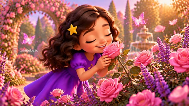Scene 13 - In the Garden with Little Friends 🦋🌸