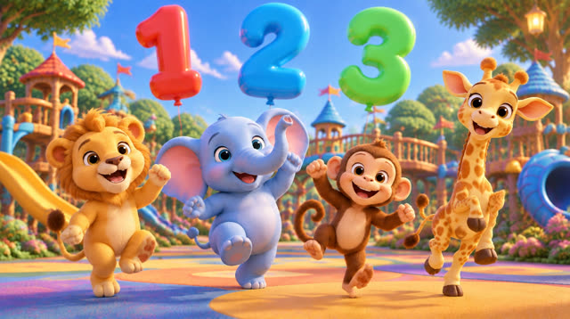 Scene 5 - 🔢🌈 BoboLand – Let's Count 1 to 10! 🎶