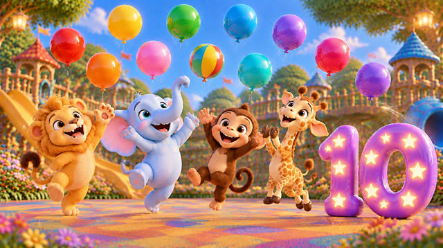 Scene 17 - 🔢🌈 BoboLand – Let's Count 1 to 10! 🎶
