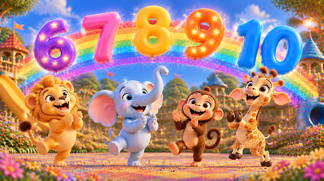Scene 20 - 🔢🌈 BoboLand – Let's Count 1 to 10! 🎶