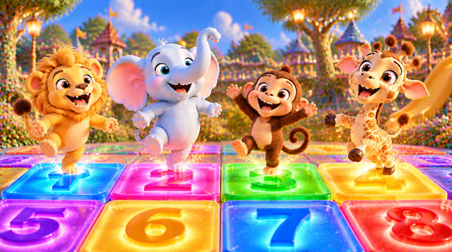 Scene 25 - 🔢🌈 BoboLand – Let's Count 1 to 10! 🎶