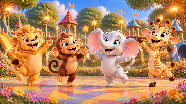 Scene 32 - 🔢🌈 BoboLand – Let's Count 1 to 10! 🎶