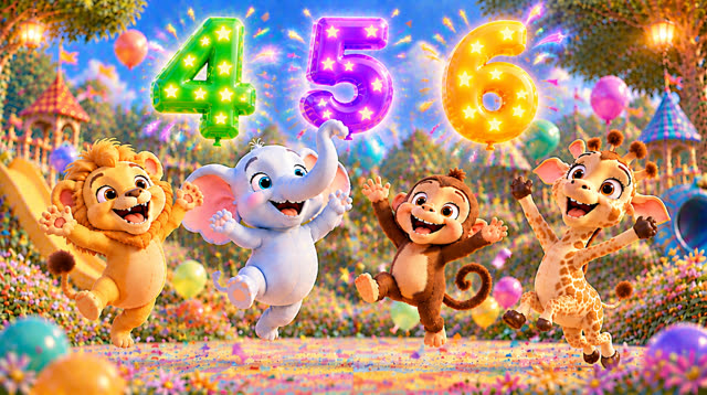 Scene 34 - 🔢🌈 BoboLand – Let's Count 1 to 10! 🎶