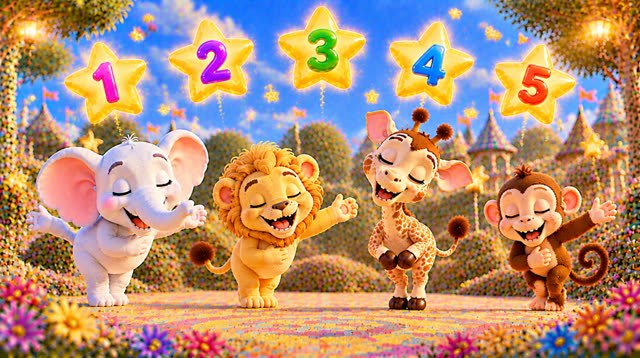 Scene 44 - 🔢🌈 BoboLand – Let's Count 1 to 10! 🎶