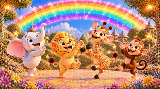 Scene 47 - 🔢🌈 BoboLand – Let's Count 1 to 10! 🎶