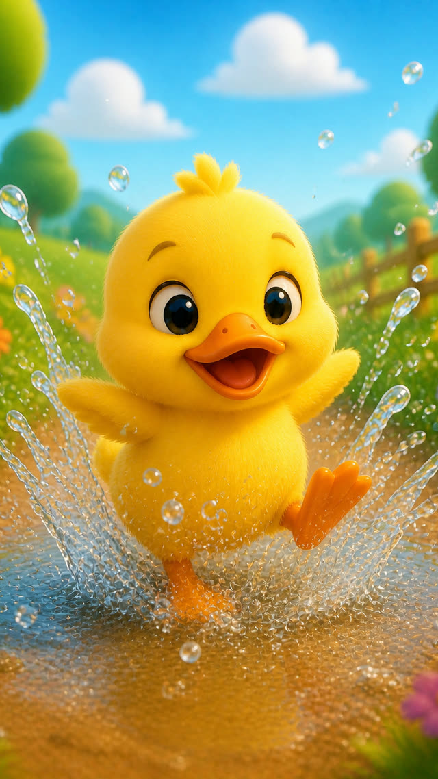 Scene 6 - Duck Goes SPLASH!