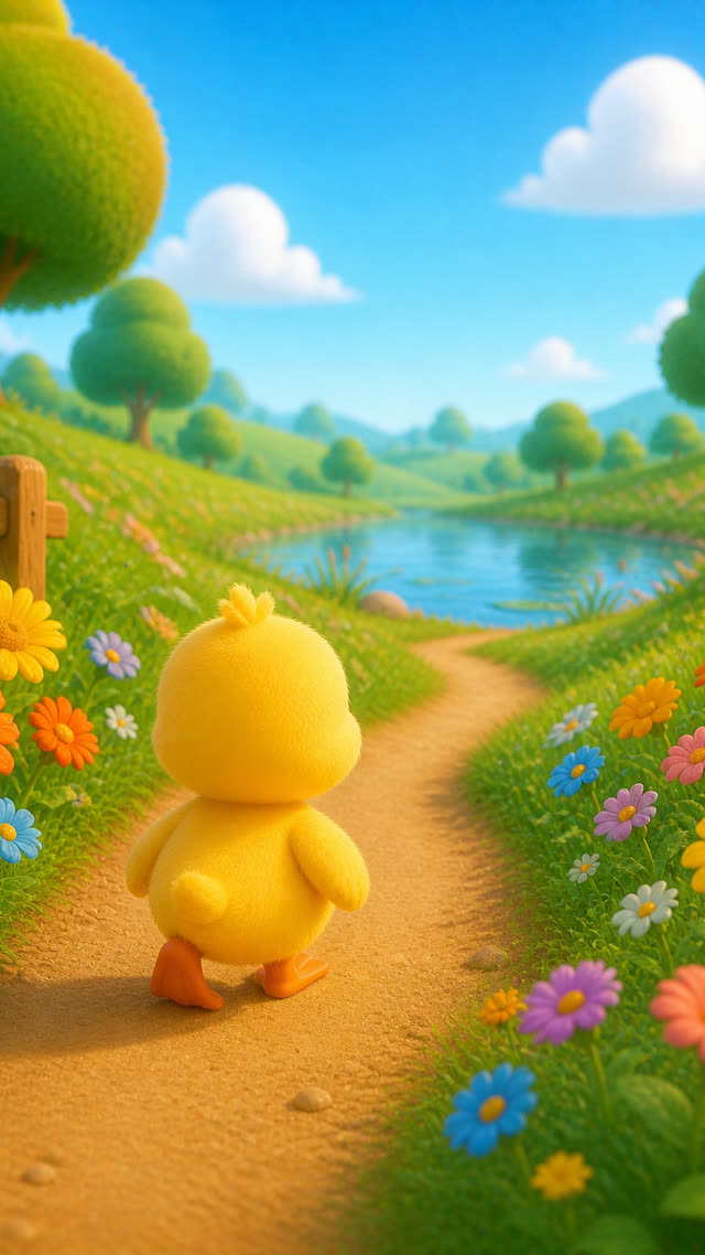Scene 8 - Duck Goes SPLASH!