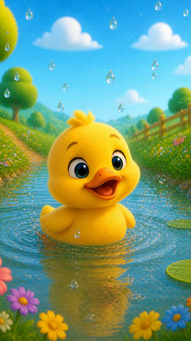 Scene 12 - Duck Goes SPLASH!