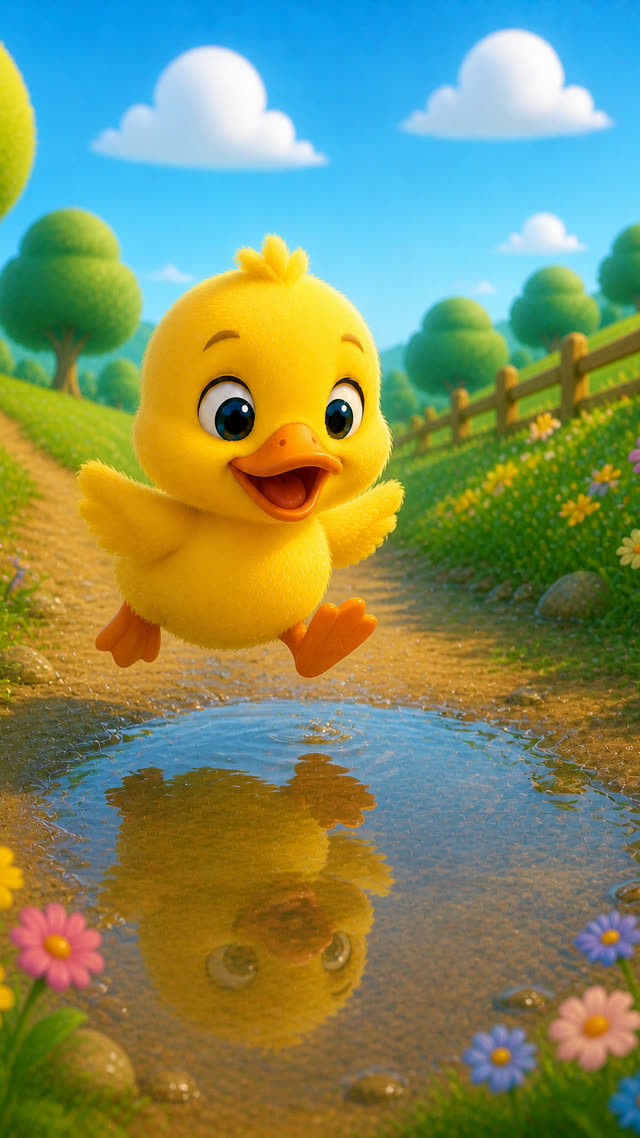 Scene 14 - Duck Goes SPLASH!
