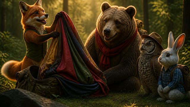 Scene 16 - La Randonnée des Amis de la Forêt