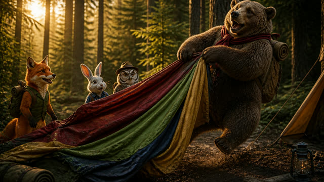 Scene 18 - La Randonnée des Amis de la Forêt