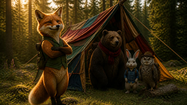 Scene 20 - La Randonnée des Amis de la Forêt