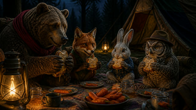 Scene 21 - La Randonnée des Amis de la Forêt