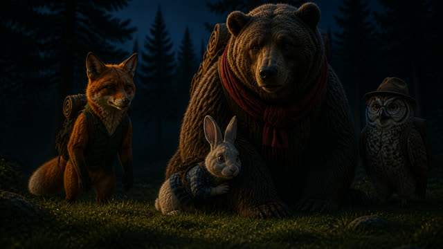 Scene 24 - La Randonnée des Amis de la Forêt
