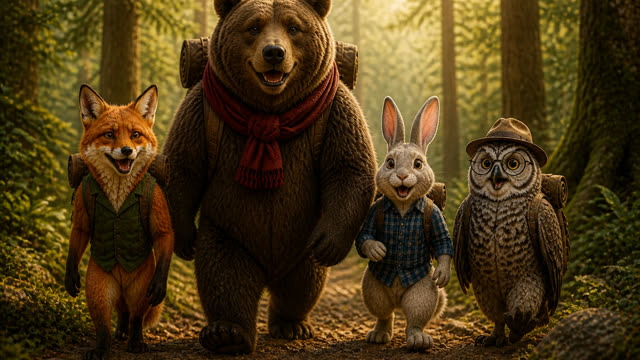 Scene 36 - La Randonnée des Amis de la Forêt