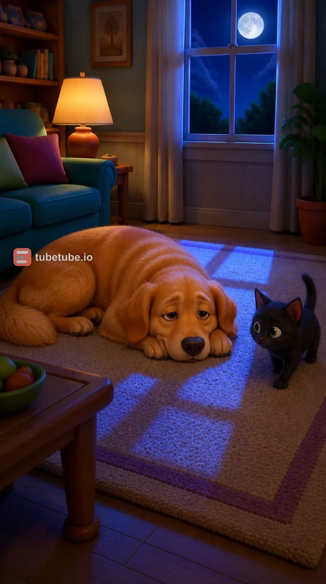 Scene 4 - The Sleepy Cat and Dog