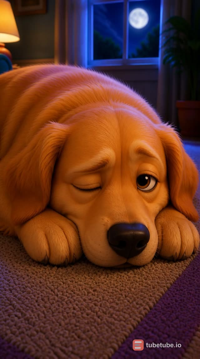 Scene 7 - The Sleepy Cat and Dog