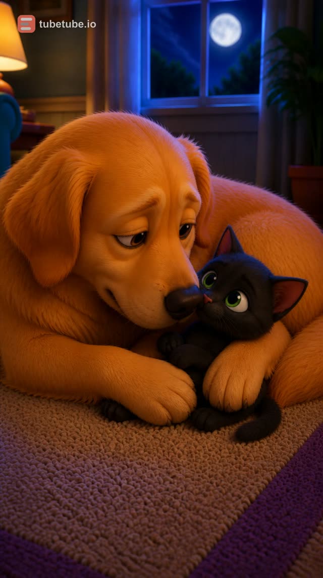 Scene 8 - The Sleepy Cat and Dog