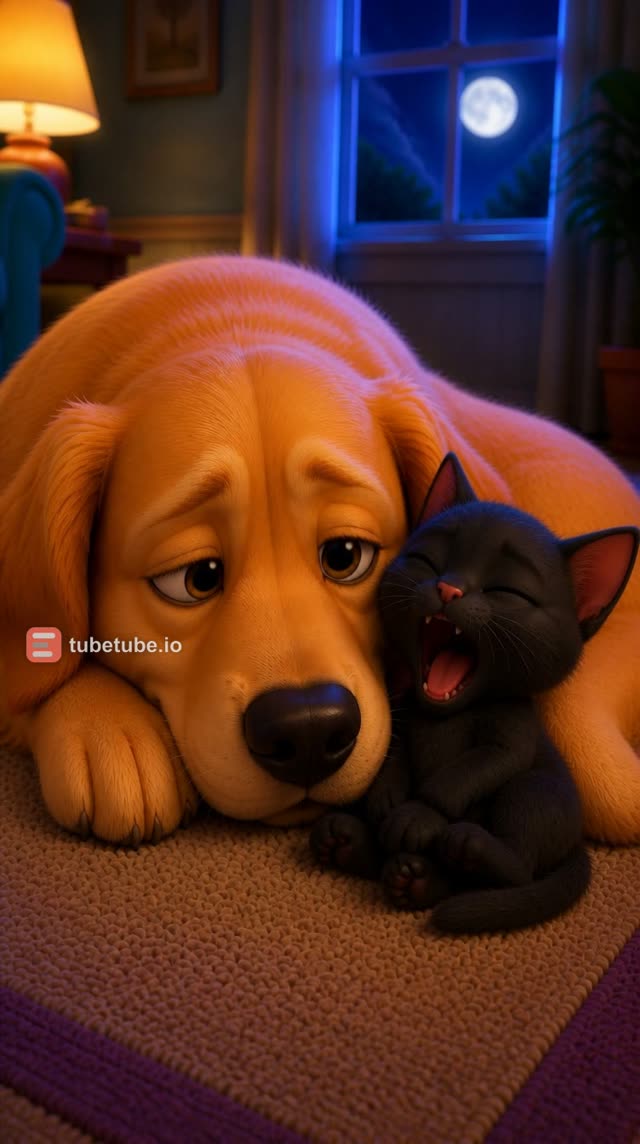 Scene 9 - The Sleepy Cat and Dog