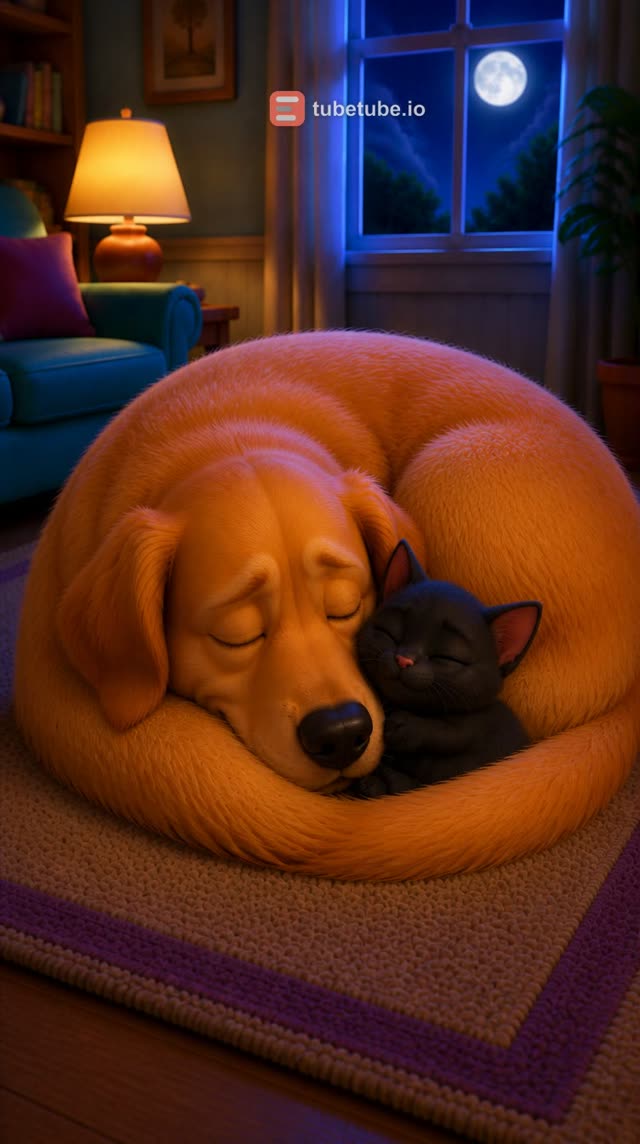Scene 10 - The Sleepy Cat and Dog