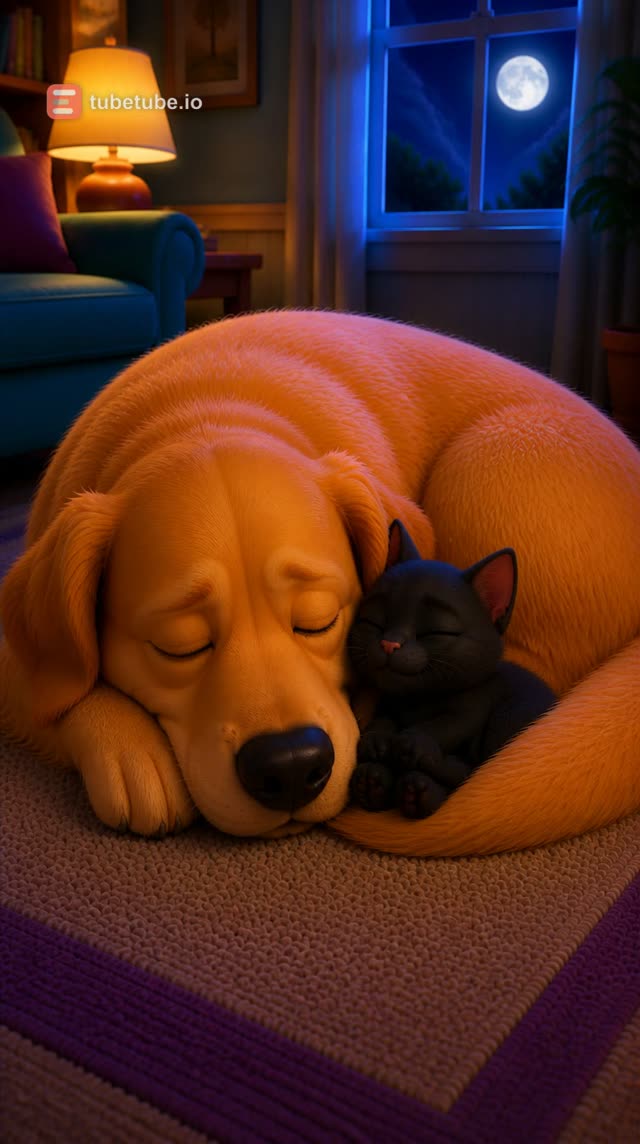 Scene 11 - The Sleepy Cat and Dog