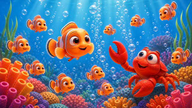 Scene 8 - Deniz Canlıları Şarkısı