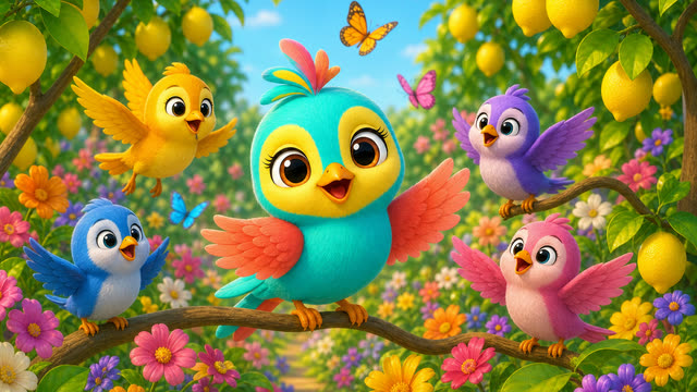 Scene 3 - La Pájara Pinta | Canción Infantil