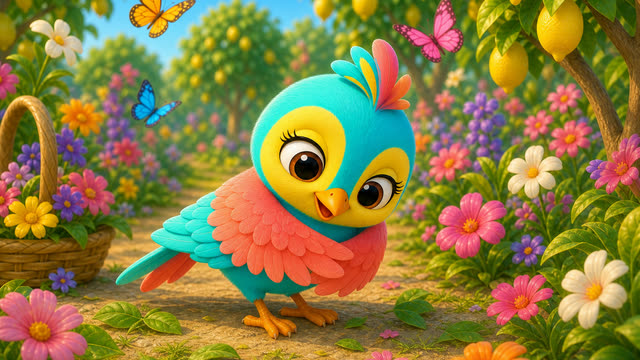 Scene 7 - La Pájara Pinta | Canción Infantil