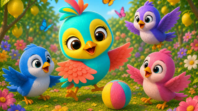 Scene 8 - La Pájara Pinta | Canción Infantil