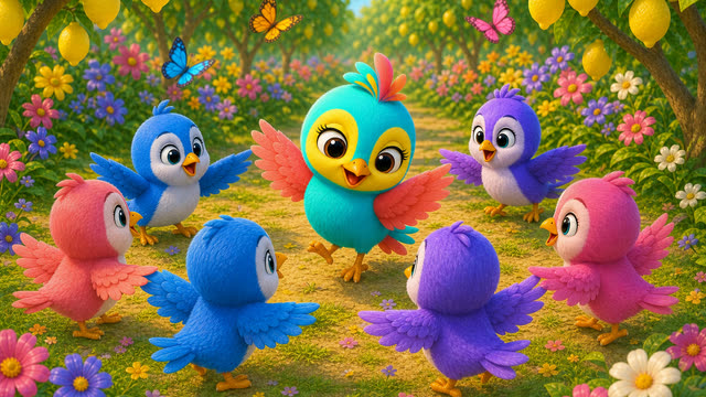 Scene 12 - La Pájara Pinta | Canción Infantil