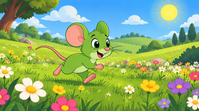 Scene 1 - La Magie de la Souris Verte