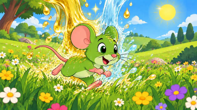 Scene 6 - La Magie de la Souris Verte