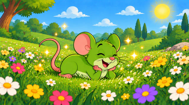 Scene 10 - La Magie de la Souris Verte