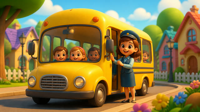 Scene 1 - Wheels on the Bus