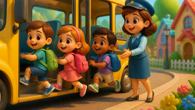 Scene 2 - Wheels on the Bus
