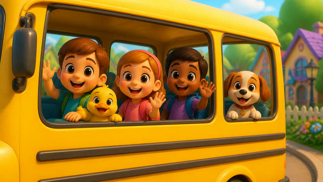 Scene 3 - Wheels on the Bus
