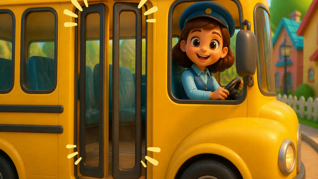 Scene 6 - Wheels on the Bus