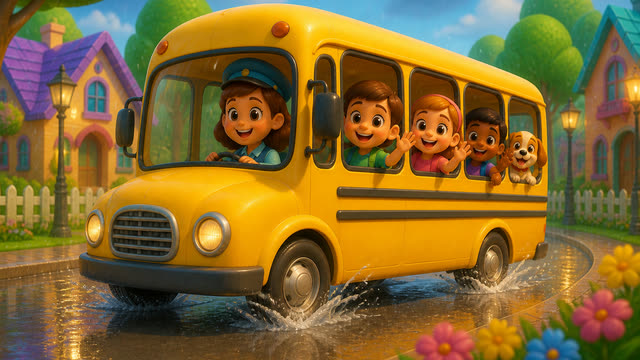 Scene 9 - Wheels on the Bus
