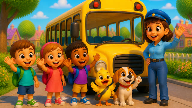 Scene 18 - Wheels on the Bus