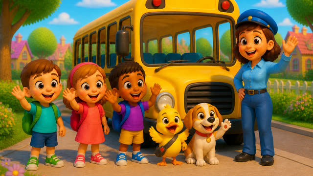 Scene 19 - Wheels on the Bus